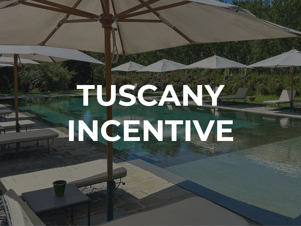 Tuscany Incentive